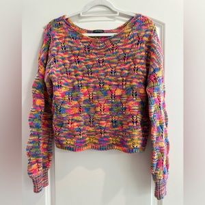 Wild Fable Medium Cropped Sweater